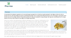 Desktop Screenshot of pharmax.no