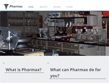 Tablet Screenshot of pharmax.net