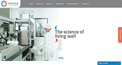 Desktop Screenshot of pharmax.ae
